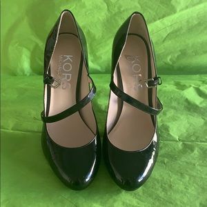 Michael Kors Black Mary Jane Heels 7.5
